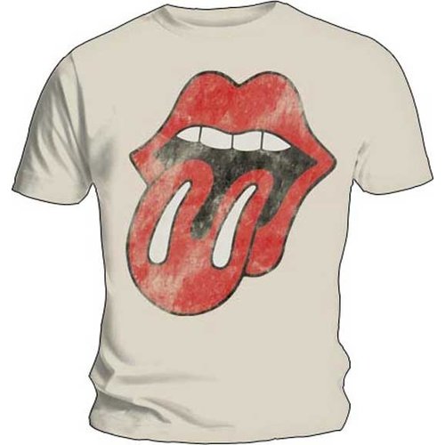 Bravado Rolling Stones - Vintage Tongue T-Shirt Bravado Rolling Stones - Vintage Tongue T-Shirt