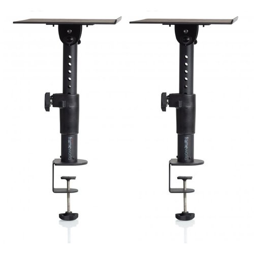 Gator Frameworks Frameworks Clamp-On Studio Monitor Stand Gator Frameworks Frameworks Clamp-On Studio Monitor Stand