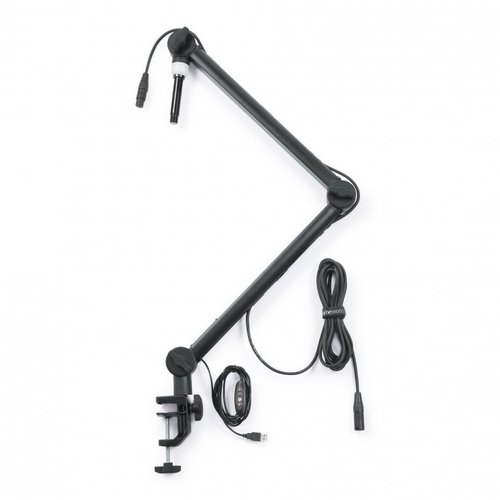 Gator Frameworks Professional Broadcast Boom Mic Stand W/ Led Light Gator Frameworks Professional Broadcast Boom Mic Stand W/ Led Light