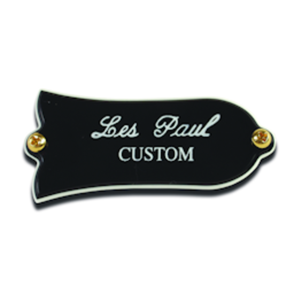 Gibson Gibson "Les Paul Custom" Truss Rod Cover, Black