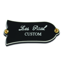 Gibson Gibson "Les Paul Custom" Truss Rod Cover, Black