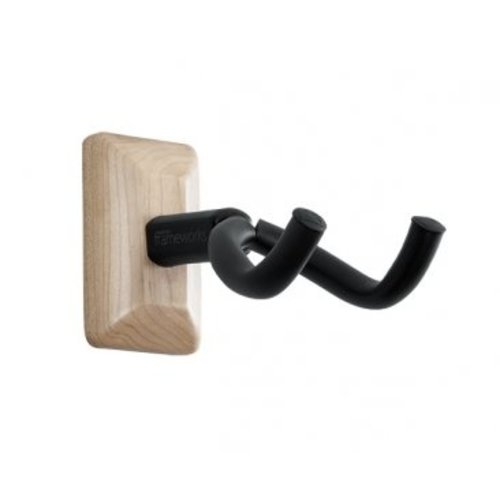Gator Frameworks GFW Guitar Wall Hanger with Maple Finish Gator Frameworks GFW Guitar Wall Hanger with Maple Finish