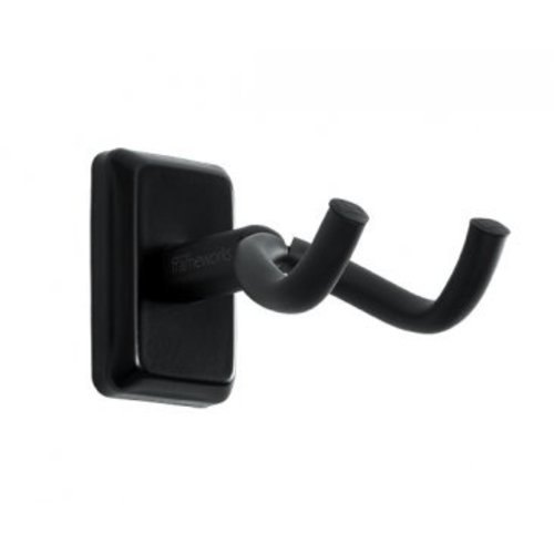 Gator Frameworks GFW Guitar Wall Hanger with Black Finish Gator Frameworks GFW Guitar Wall Hanger with Black Finish