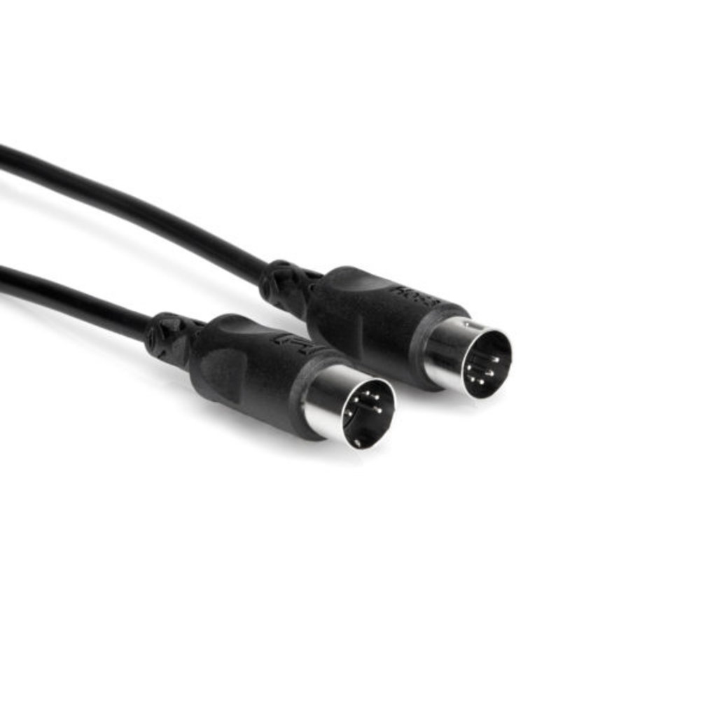 Hosa MIDI Cable, 5-pin DIN To Same 10ft