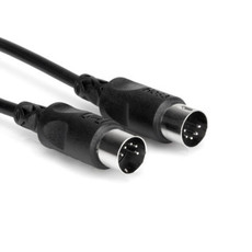 Hosa MIDI Cable, 5-pin DIN To Same 10ft