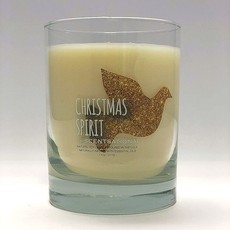 Scentsational Scentsational Christmas Spirit Candle with Snowflake Bag