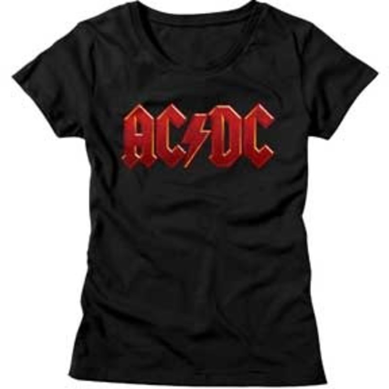 American Classics AC/DC Distressed Logo Tee (Womens)