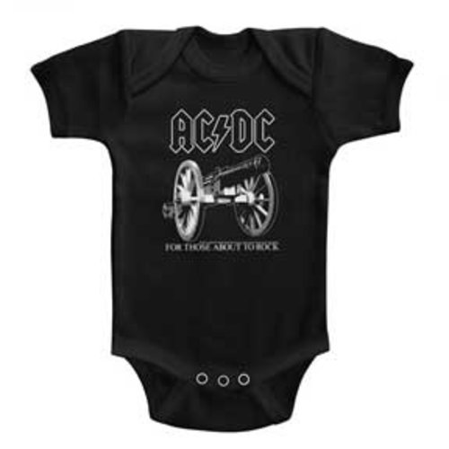 American Classics AC/DC About to Rock Onesie American Classics AC/DC About to Rock Onesie