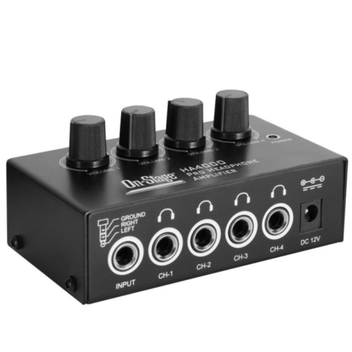 On-Stage Four-Channel Headphone Amp On-Stage Four-Channel Headphone Amp