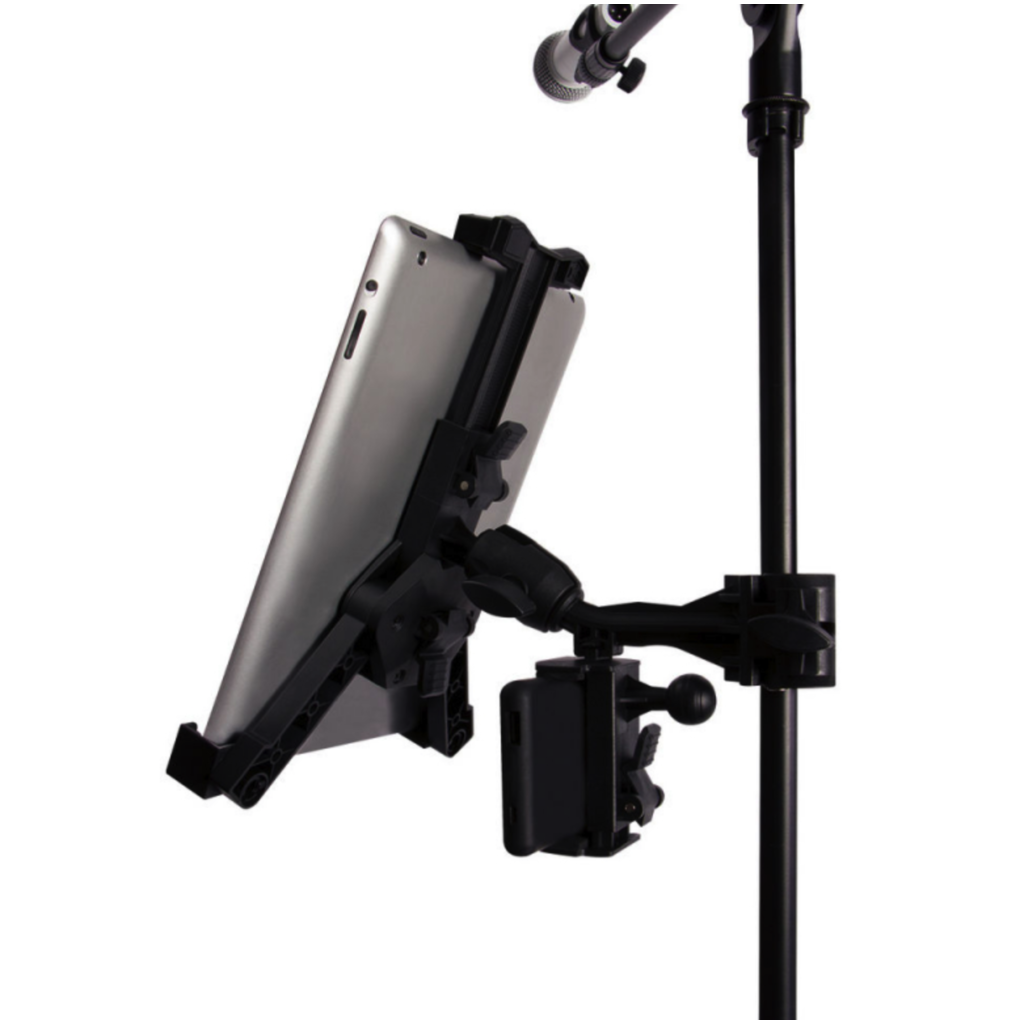 On-Stage On-Stage Tablet & Smartphone Holder to Microphone Stand Mount