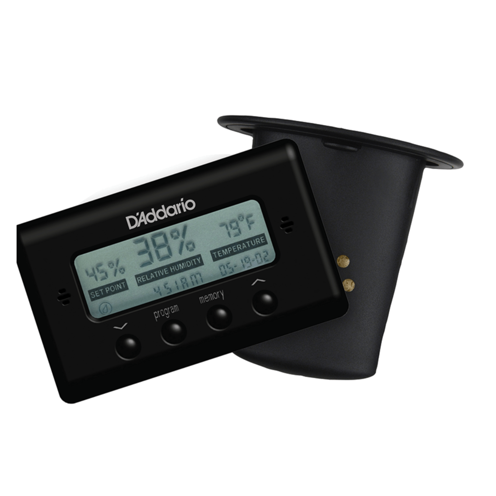 D'Addario D'Addario Acoustic Guitar Humidifier with Digital Humidity & Temperature Sensor