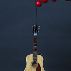 Axe Heaven Fender PD-1 Acoustic Guitar - 6" Holiday Ornament