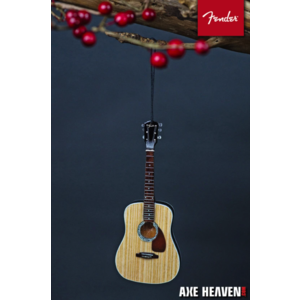 Axe Haven Fender PD-1 Acoustic Guitar - 6" Holiday Ornament
