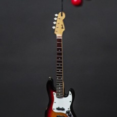 Axe Heaven Fender Jazz Bass Sunburst - 6" Holiday Ornament