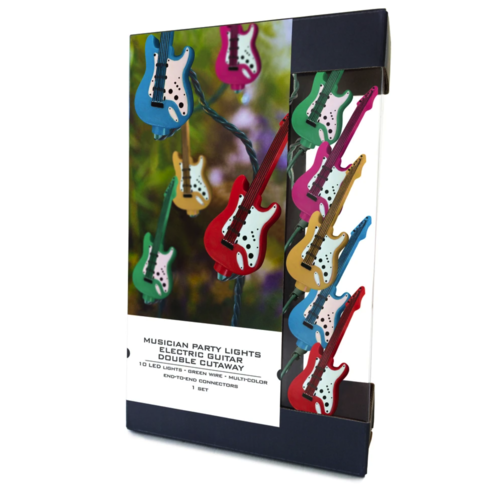 Axe Haven Electric Guitar Party Lights - Double Cutaway Axe Haven Electric Guitar Party Lights - Double Cutaway