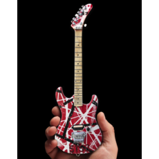 Axe Haven Eddie Van Halen "Frankenstein" Miniature Replica Guitar (Officially Licensed)