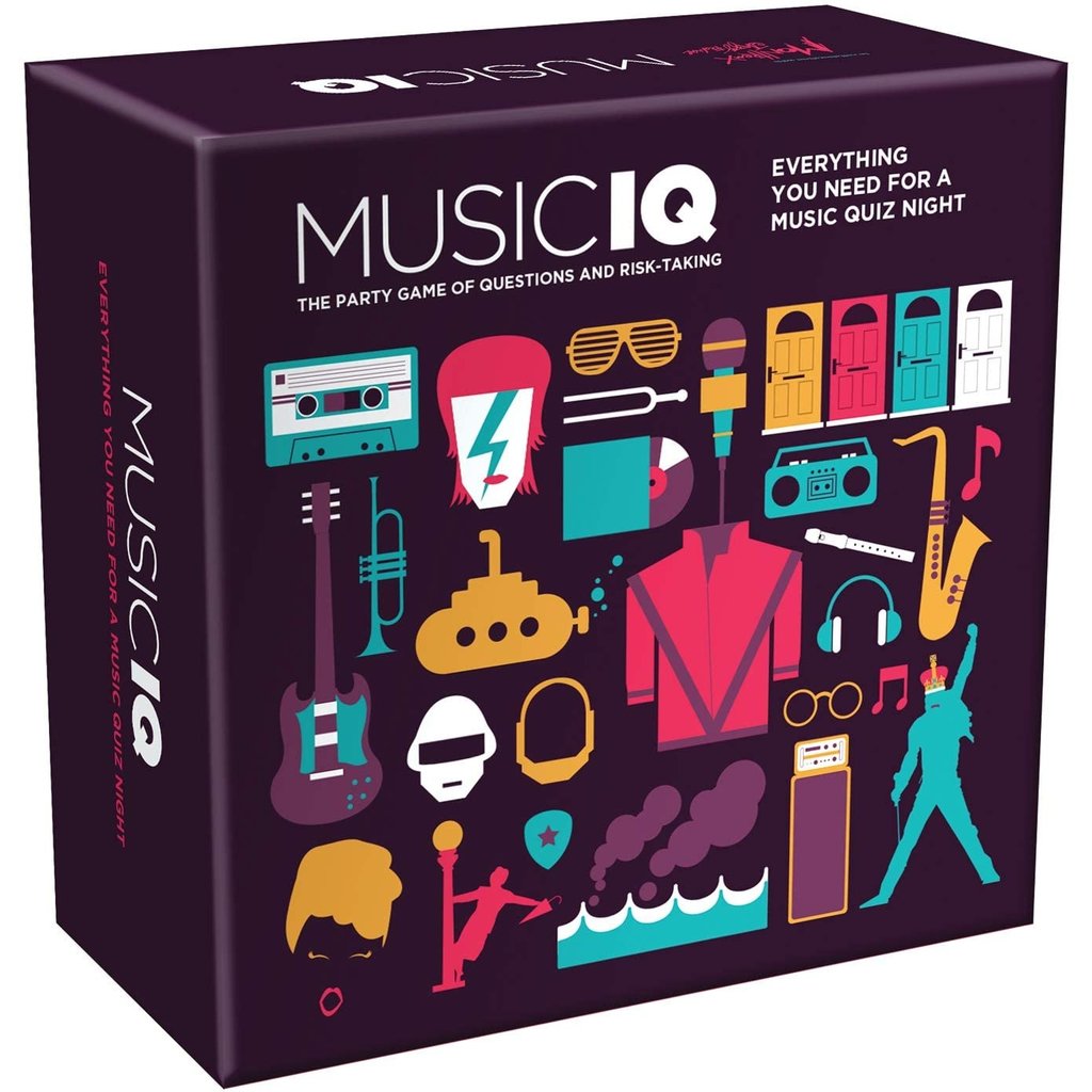 Asmodee Music IQ - Trivia Game for Music Lovers