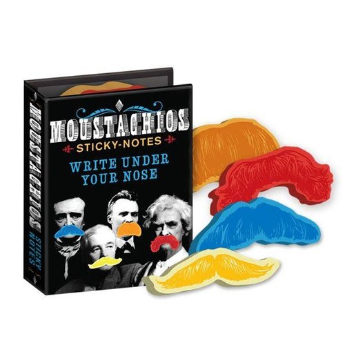The Unemployed Philosophers Guild Moustachios Sticky Notes The Unemployed Philosophers Guild Moustachios Sticky Notes