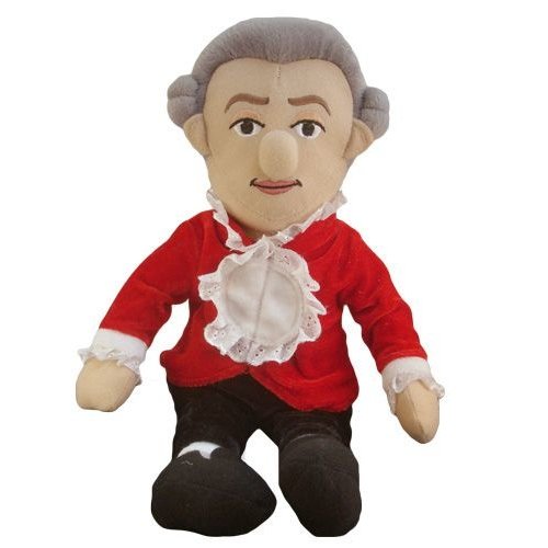 The Unemployed Philosophers Guild W.A. Mozart Little Thinker Doll The Unemployed Philosophers Guild W.A. Mozart Little Thinker Doll