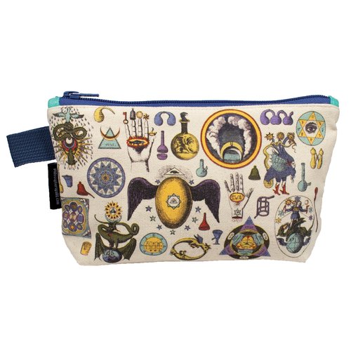 The Unemployed Philosophers Guild Alchemy Zipper Bag The Unemployed Philosophers Guild Alchemy Zipper Bag