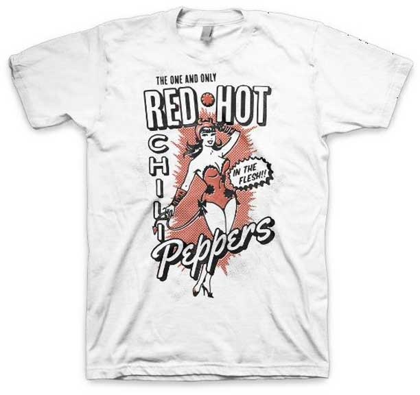 T-GIRL CAMISETA DE CHICA RED HOT CHILI PEPPERS 