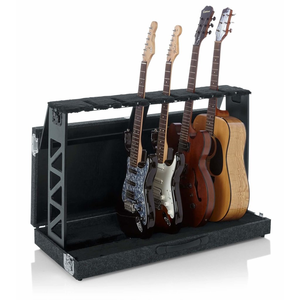 Gator Frameworks Gator Frameworks Compact Rack Style Six (6) Guitar Stand