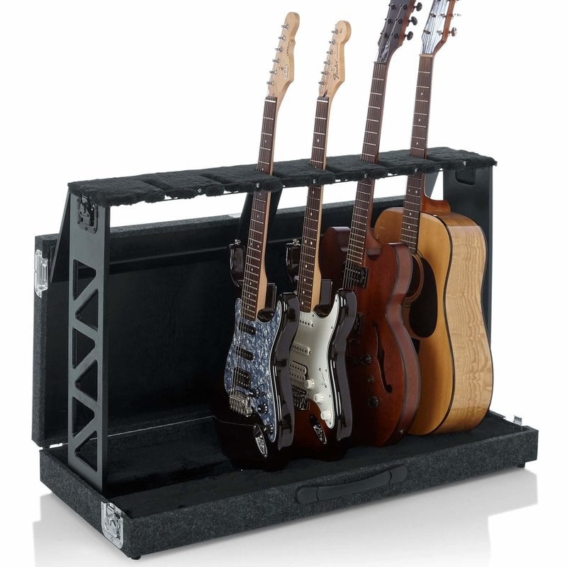 Gator Frameworks Gator Frameworks Compact Rack Style Six (6) Guitar Stand