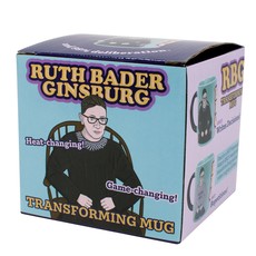 The Unemployed Philosophers Guild "Ruth Bader Ginsburg" Transforming Mug (12 oz.)
