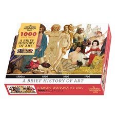 The Unemployed Philosophers Guild Puzzle: Brief History of Art (1,000 piece)