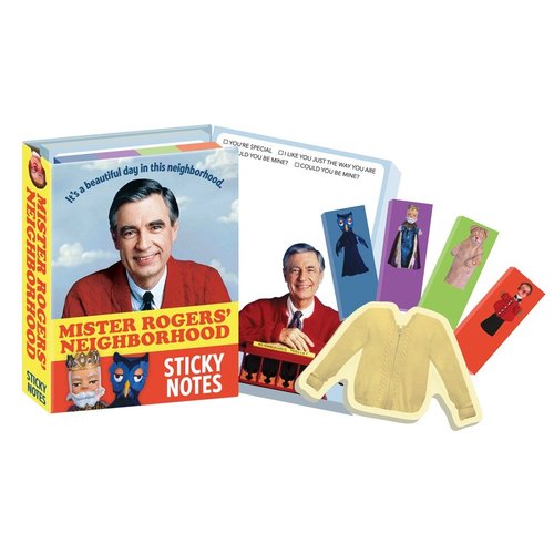 The Unemployed Philosophers Guild Mister Rogers Sticky Notes The Unemployed Philosophers Guild Mister Rogers Sticky Notes