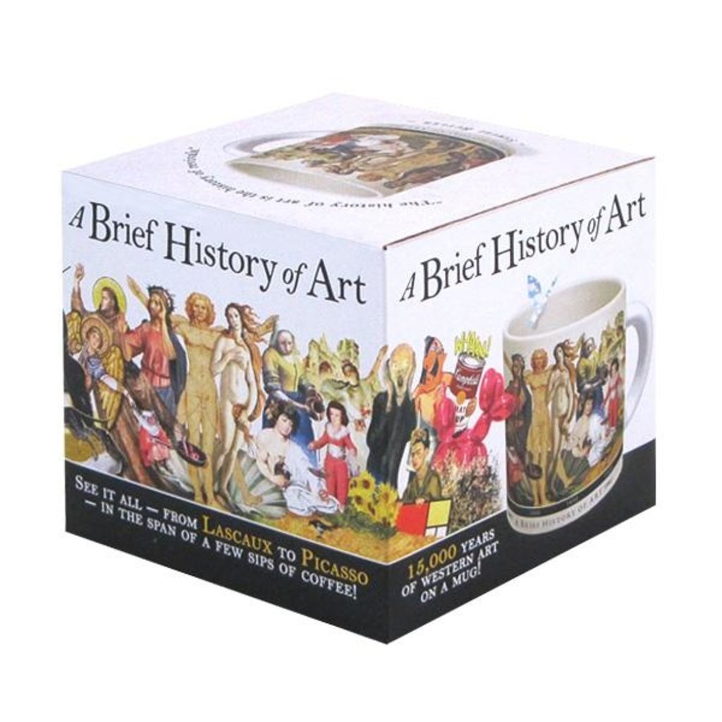 The Unemployed Philosophers Guild Brief History of Art Mug (14 oz.)