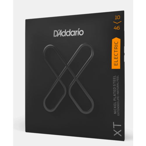 D'Addario D'Addario XT Electric Nickel Plated Steel Electric Guitar Strings 10-46 D'Addario D'Addario XT Electric Nickel Plated Steel Electric Guitar Strings 10-46