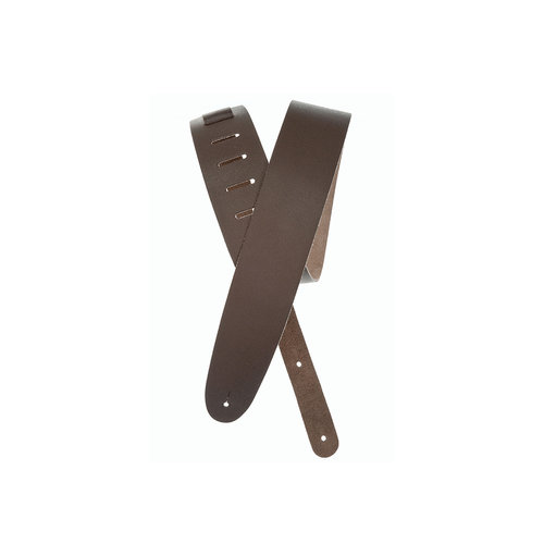 D'Addario D'Addario Basic Classic Leather Guitar Strap Brown D'Addario D'Addario Basic Classic Leather Guitar Strap Brown