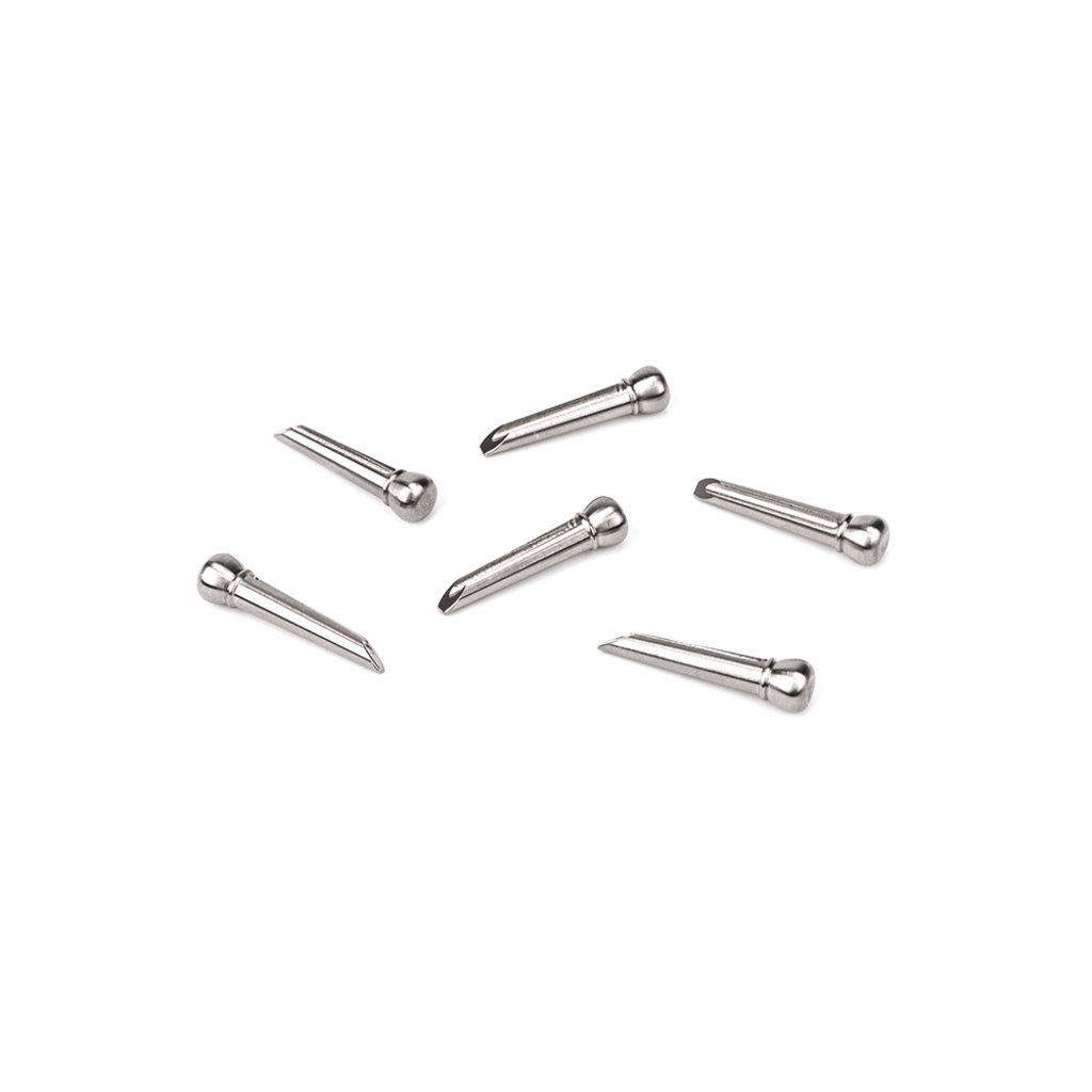 D'Addario D'Addario Bridge Pin Set (Titanium)