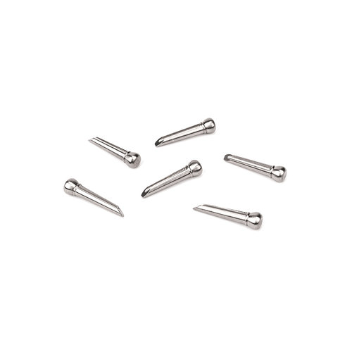 D'Addario Bridge Pin Set - Titanium D'Addario Bridge Pin Set - Titanium