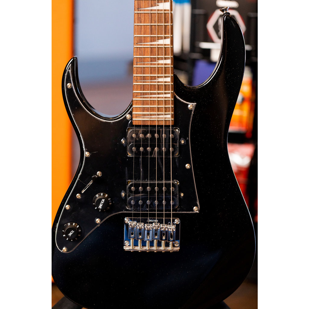 Ibanez Ibanez Mikro Gio RG21 Electric Guitar [Short-Scale, Left Handed] (Black)