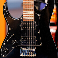 Ibanez Ibanez Mikro Gio RG21 Electric Guitar [Short-Scale, Left Handed] (Black)
