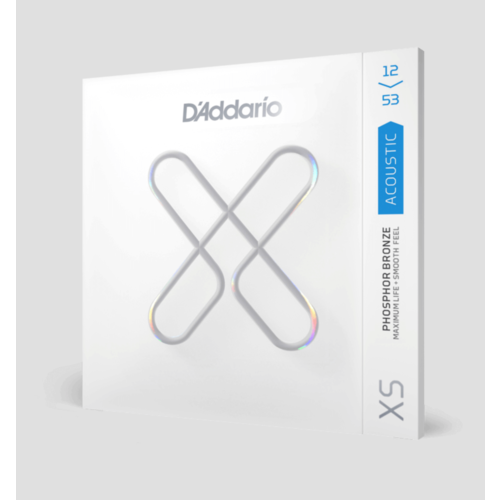 D'Addario D'Addario XS Coated Acoustic Phosphor Bronze Light 12-53 D'Addario D'Addario XS Coated Acoustic Phosphor Bronze Light 12-53