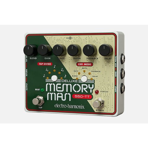 Electro Harmonix Deluxe Memory Man 550-TT Analog Delay Electro Harmonix Deluxe Memory Man 550-TT Analog Delay