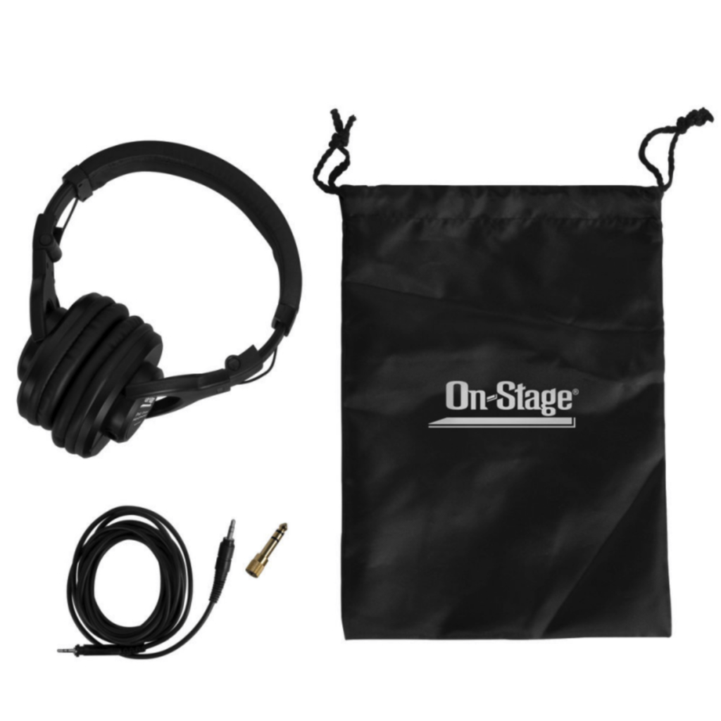 On-Stage On-Stage WH4500 Professional Closed-back Studio Headphones