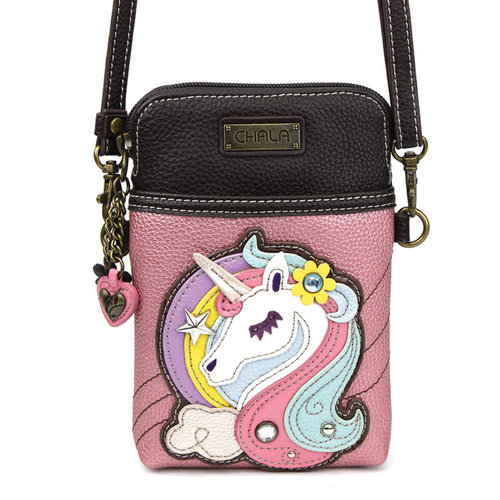 Chala CellPhone Crossbody - Unicorn - glitter pink Chala CellPhone Crossbody - Unicorn - glitter pink