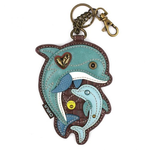 Chala Coin Purse / Key Fob - Dolphin Chala Coin Purse / Key Fob - Dolphin
