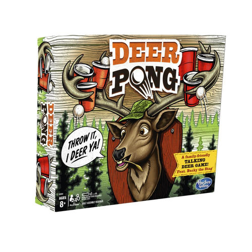 Hasbro Deer Pong - Family Game Hasbro Deer Pong - Family Game