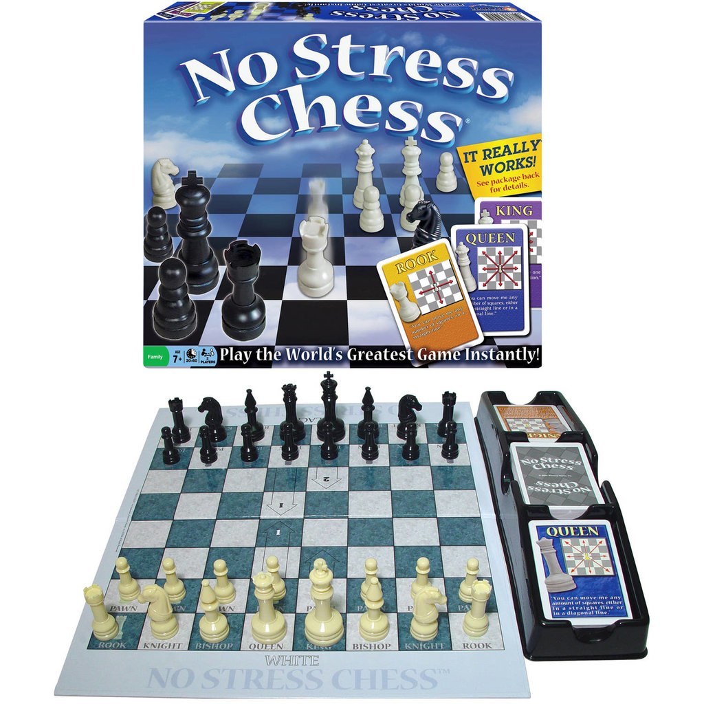 WINNING MOVES No Stress Chess Set - Teaches You How to Play Chess!