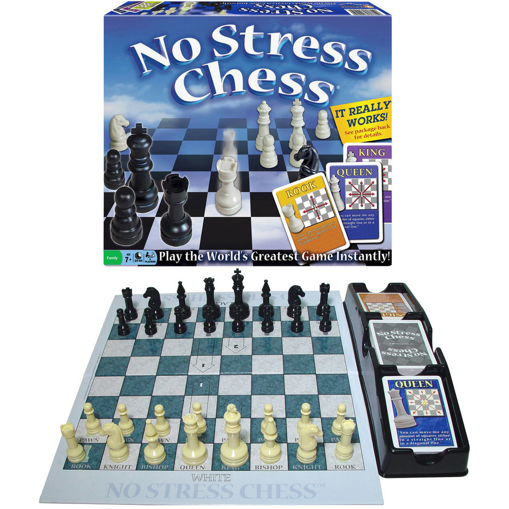 No Stress Chess Set - Teaches You How to Play Chess! - Music Freqs Store