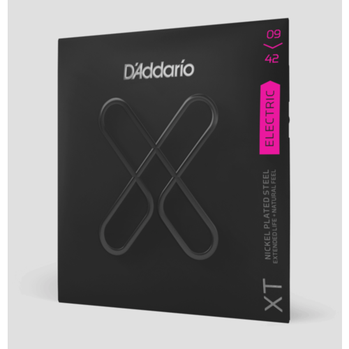 D'Addario D'Addario XT Electric Nickel Plated Steel Electric Guitar Strings 09-42 D'Addario D'Addario XT Electric Nickel Plated Steel Electric Guitar Strings 09-42