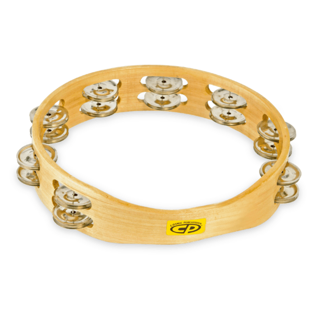 CP CP 10" Steel Double Row Tambourine