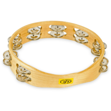 CP CP 10" Steel Double Row Tambourine