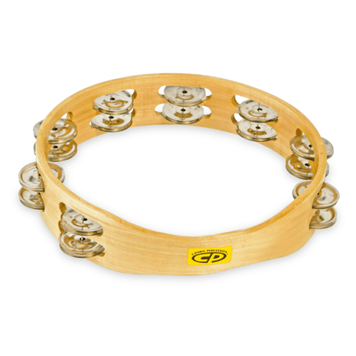 CP CP 10" Double Row Tambourine Steel CP CP 10" Double Row Tambourine Steel