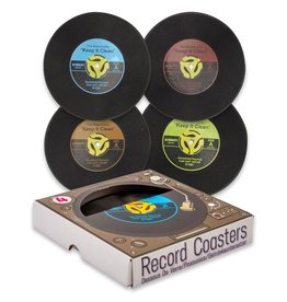 "45" Single Record Coasters (4 pack)